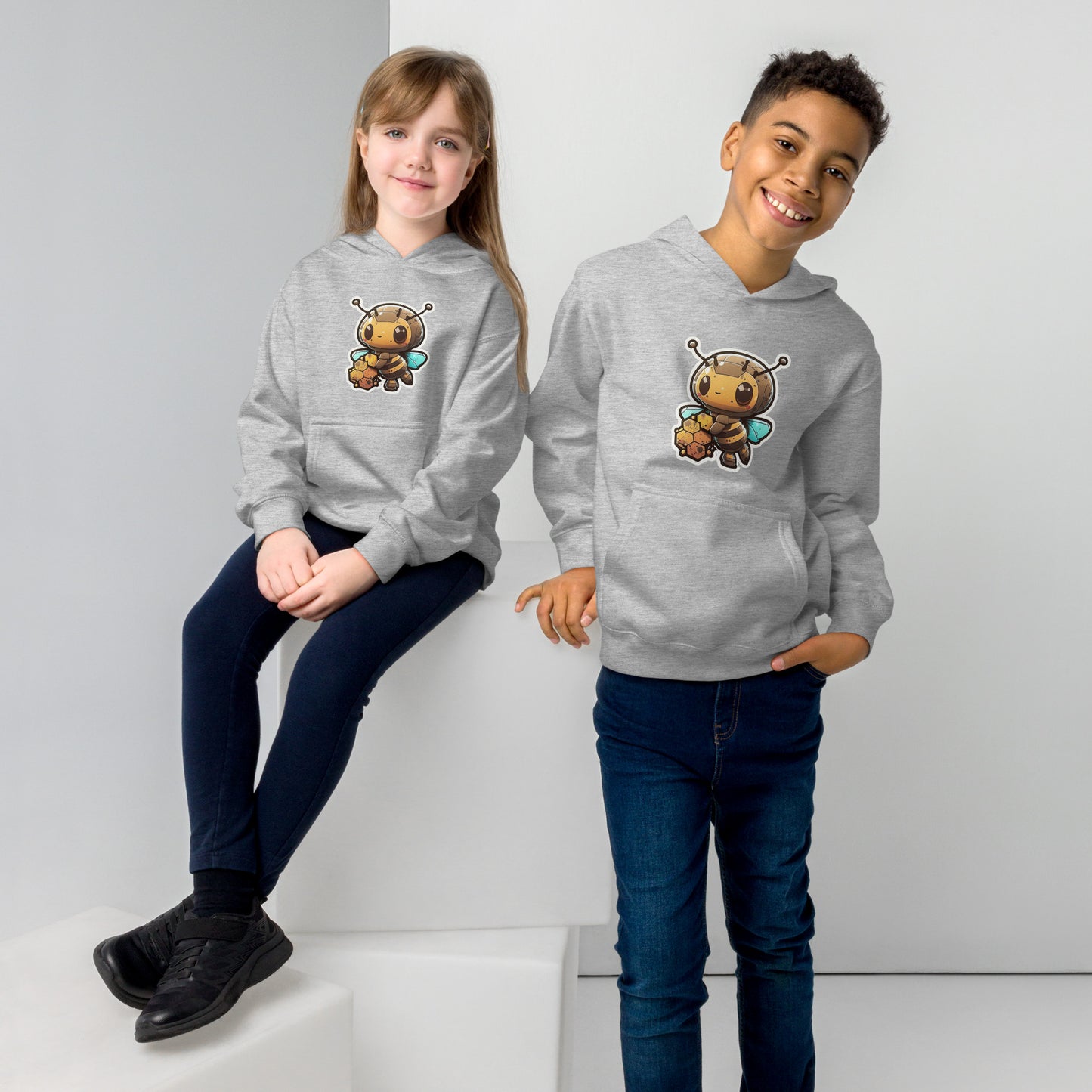 Robobee Kids fleece hoodie