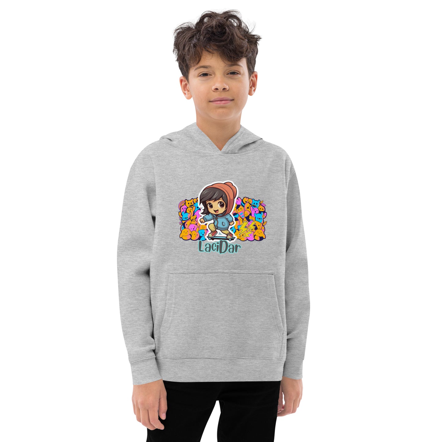 Skate Chibi Kids fleece hoodie