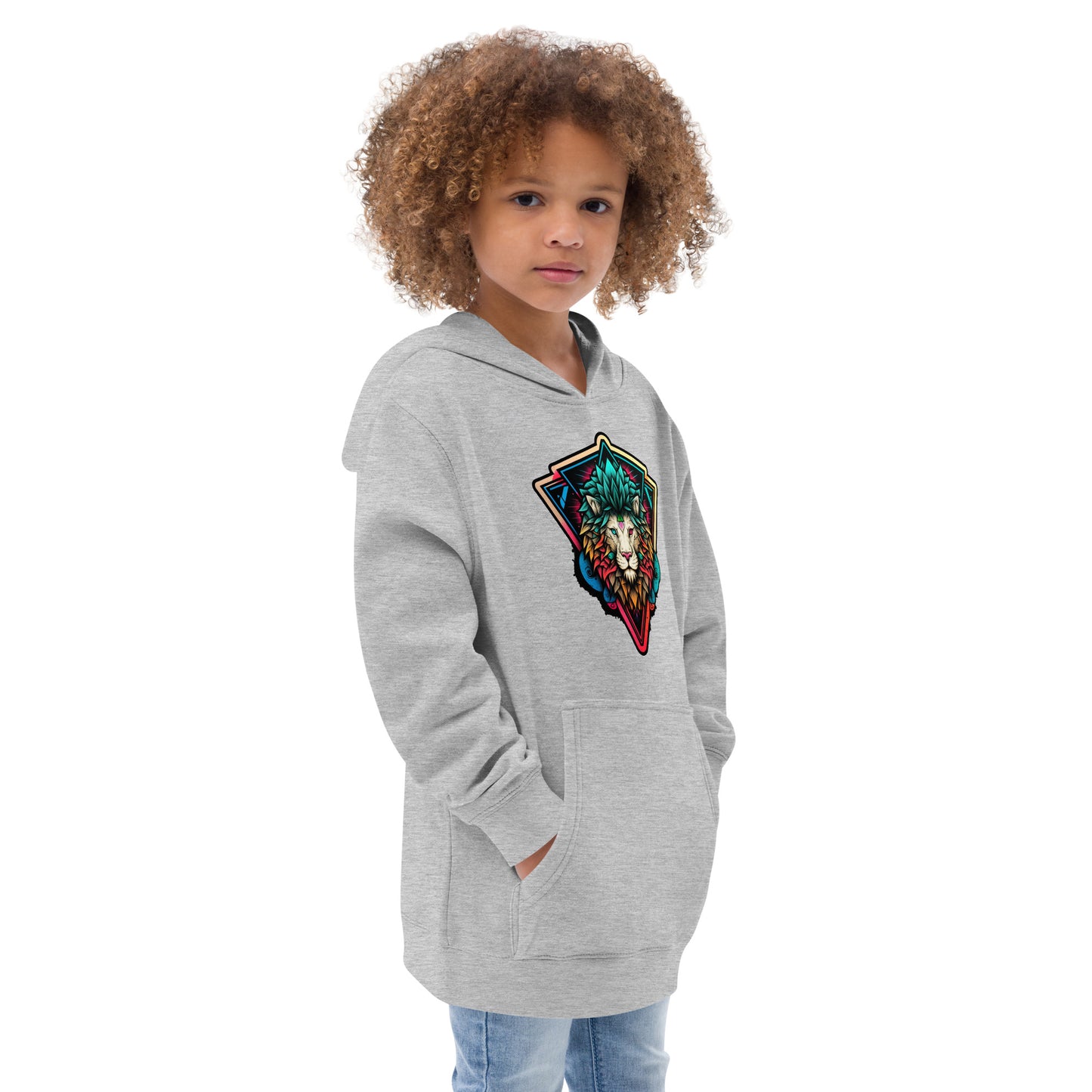 Lion Kids fleece hoodie