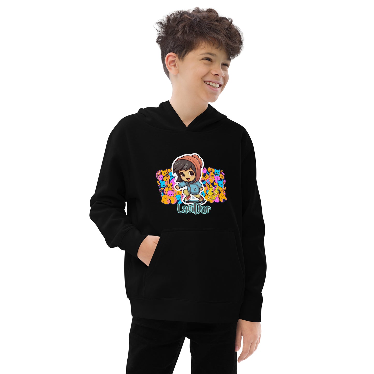 Skate Chibi Kids fleece hoodie