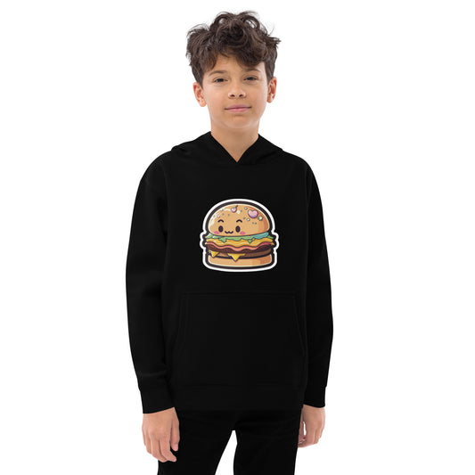 King Burger Kids fleece hoodie