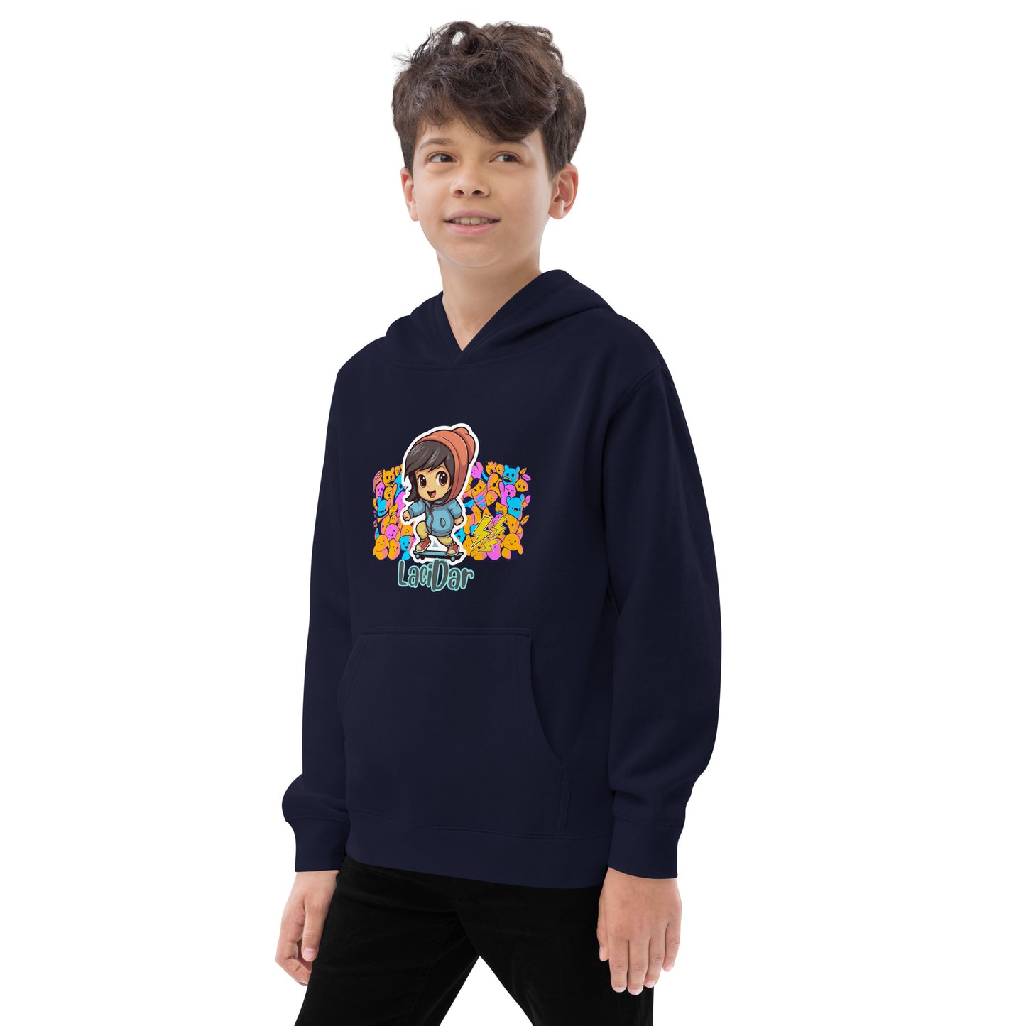 Skate Chibi Kids fleece hoodie