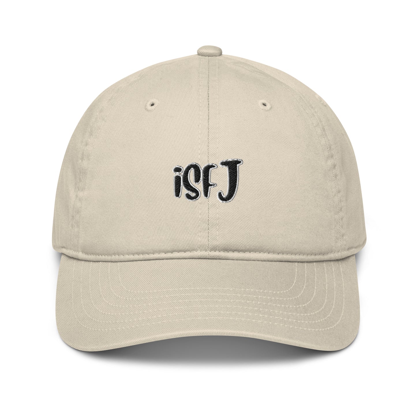 ISFJ MBTI Logo Organic dad hat