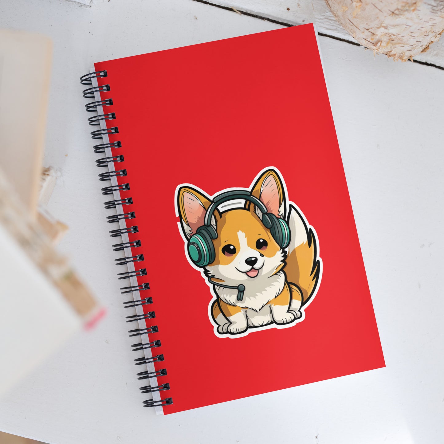 Sam CorgiSpiral notebook