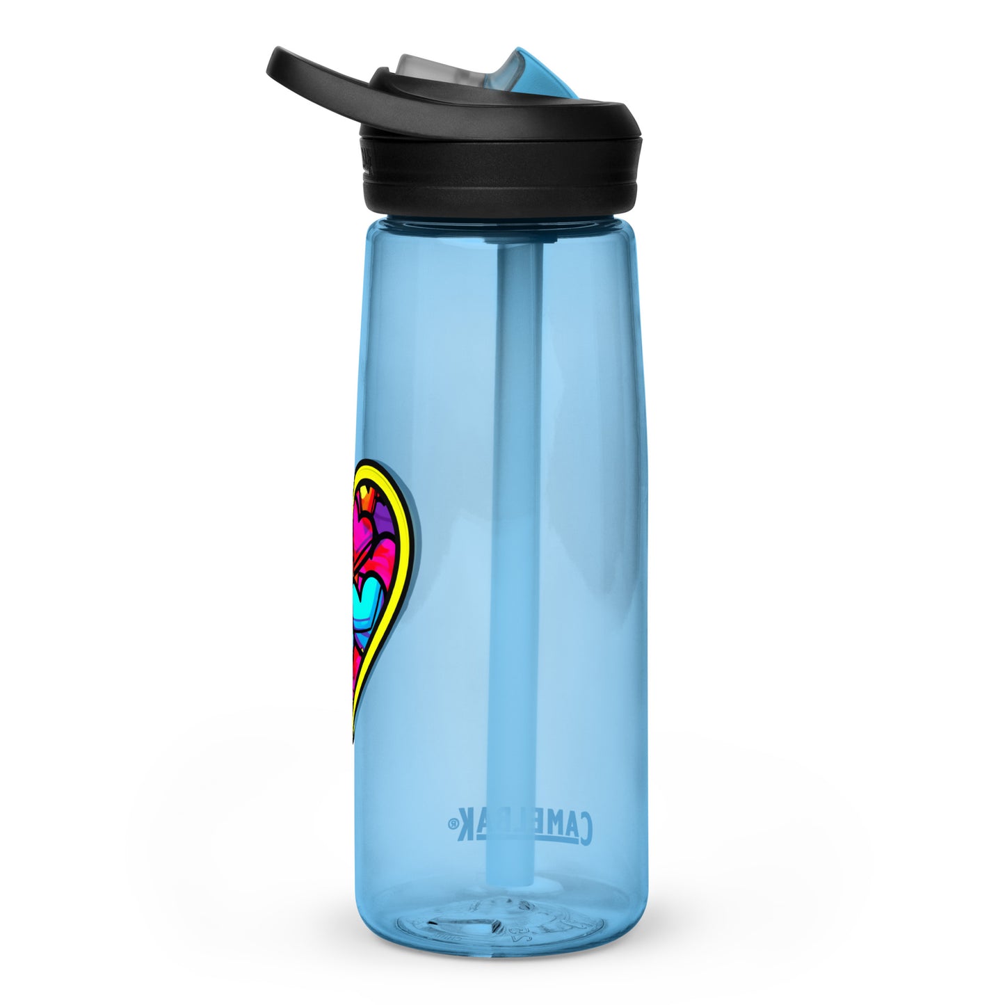 Heart 25oz Sports water bottle