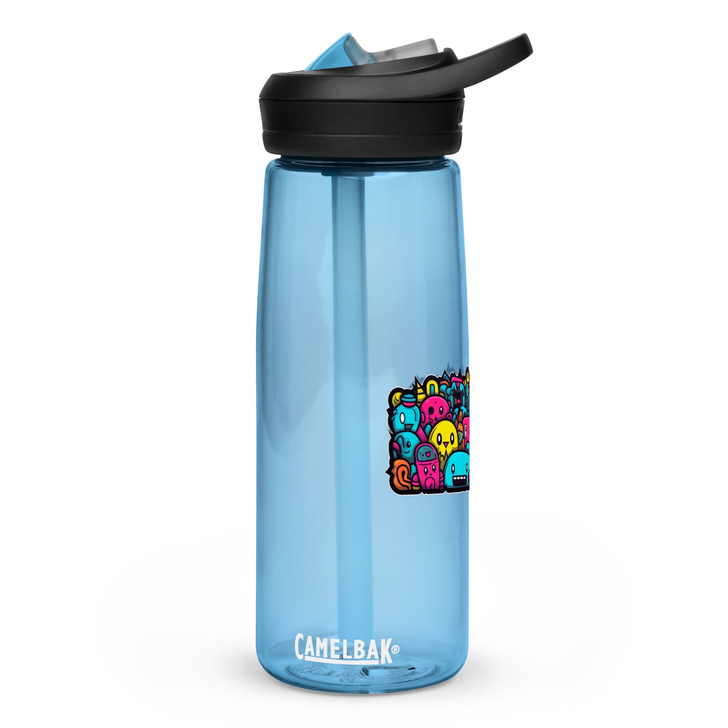 Monster Mural Sports water bottle