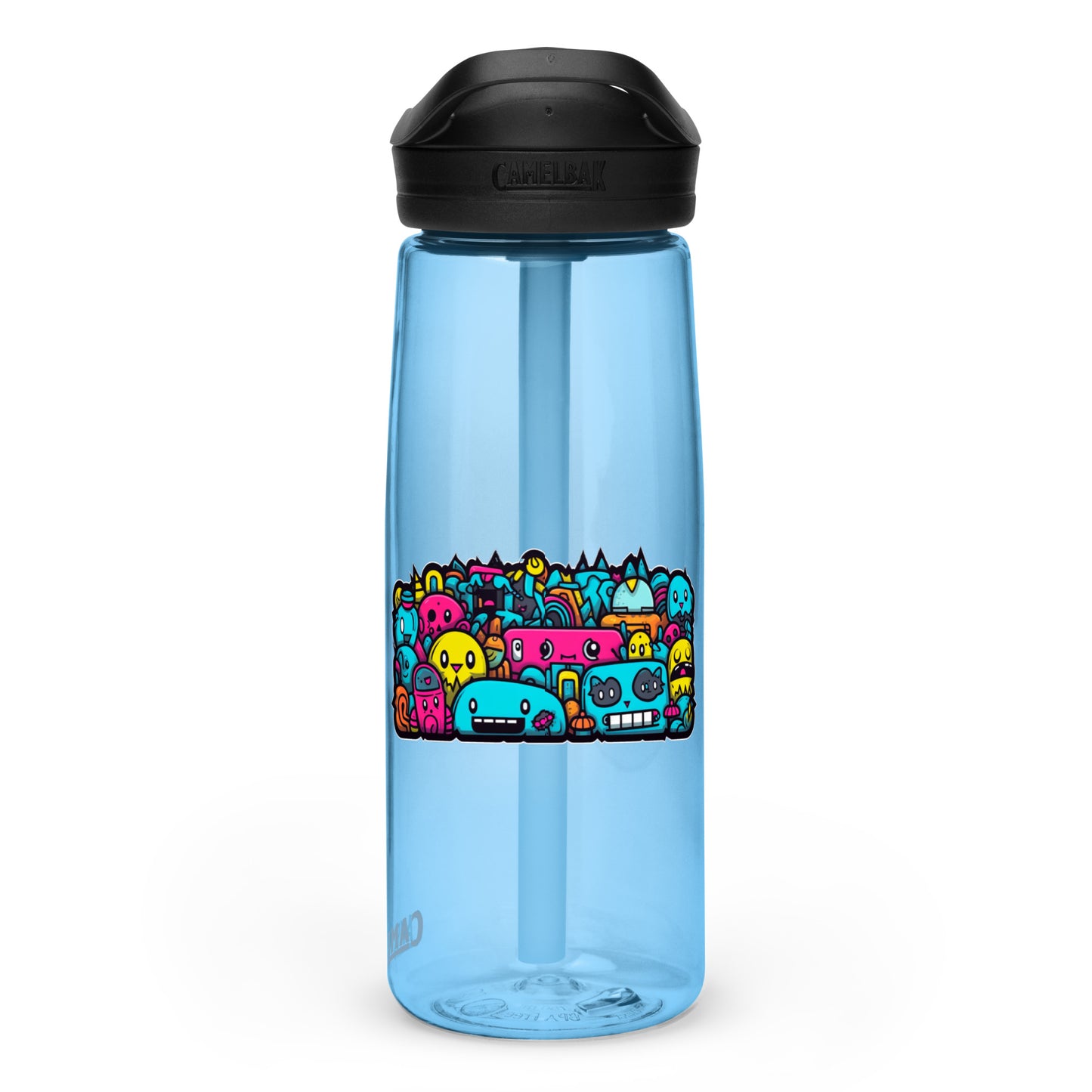 Monster Mural Sports water bottle