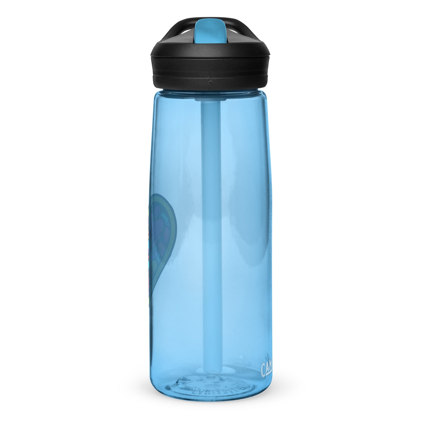 Heart 25oz Sports water bottle