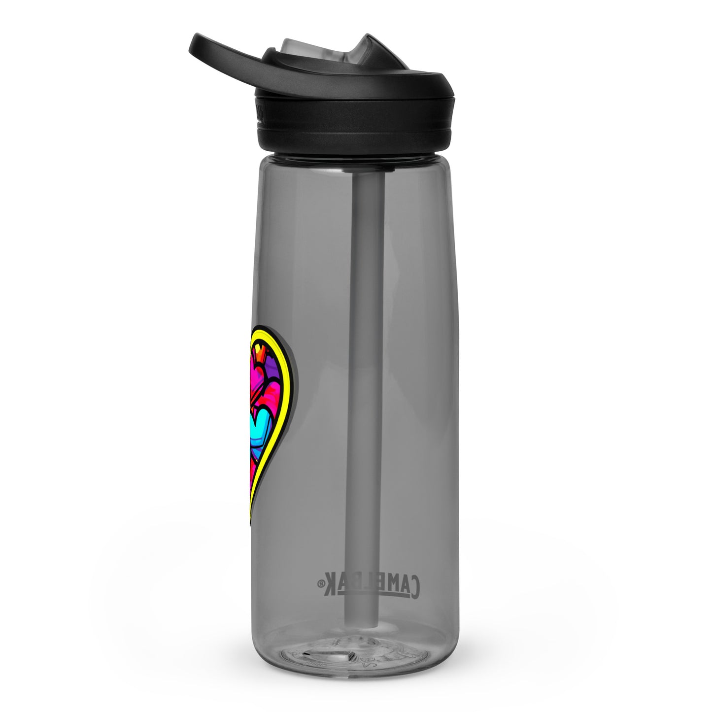 Heart 25oz Sports water bottle