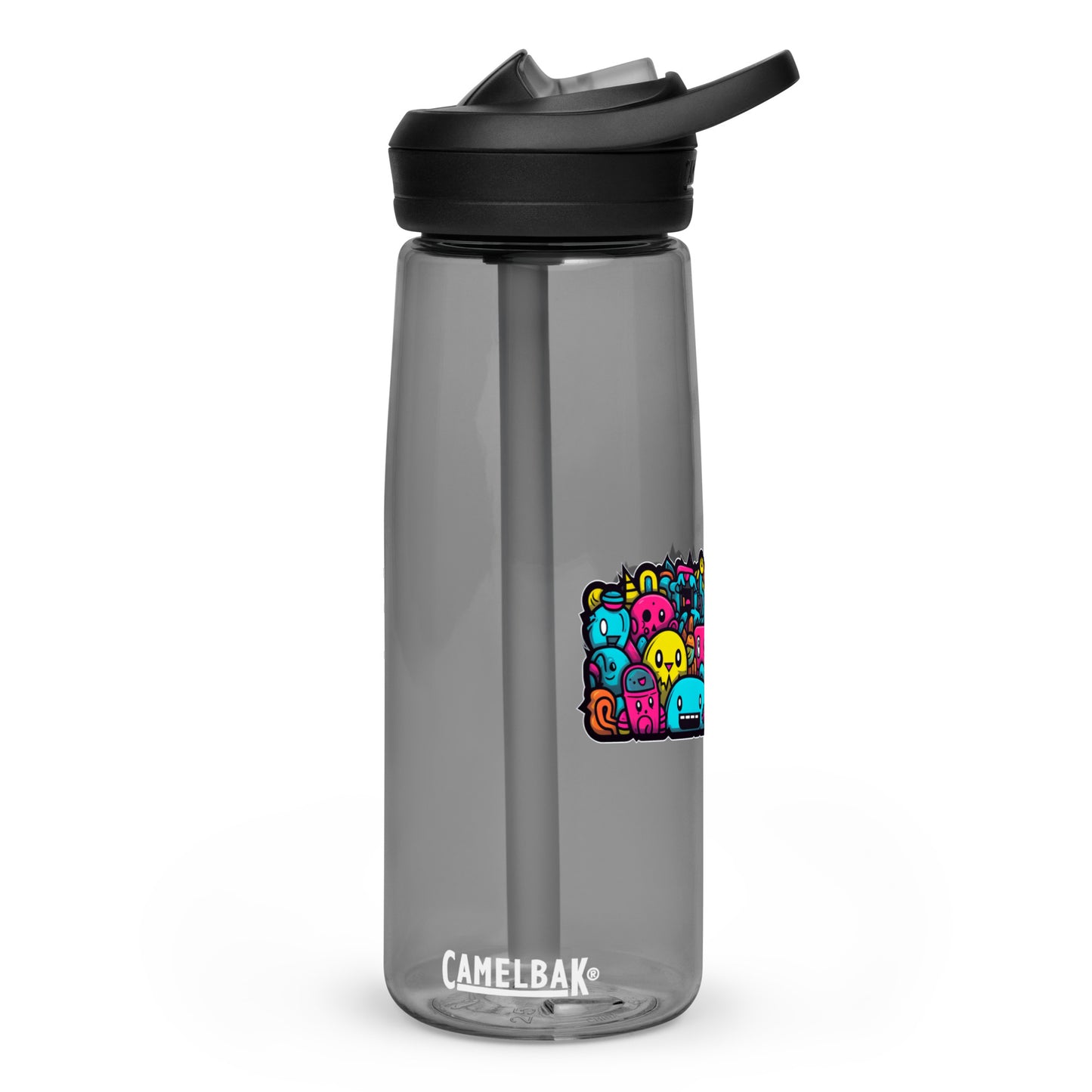 Monster Mural Sports water bottle