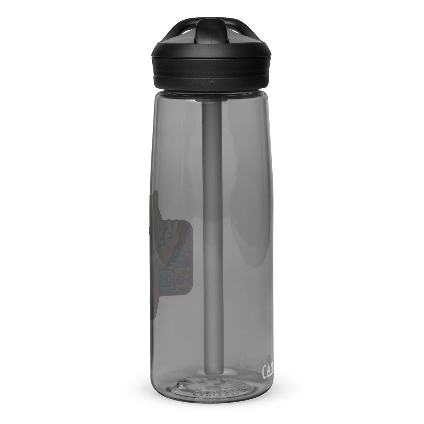 Peace Shiba graphic Sports water bottle