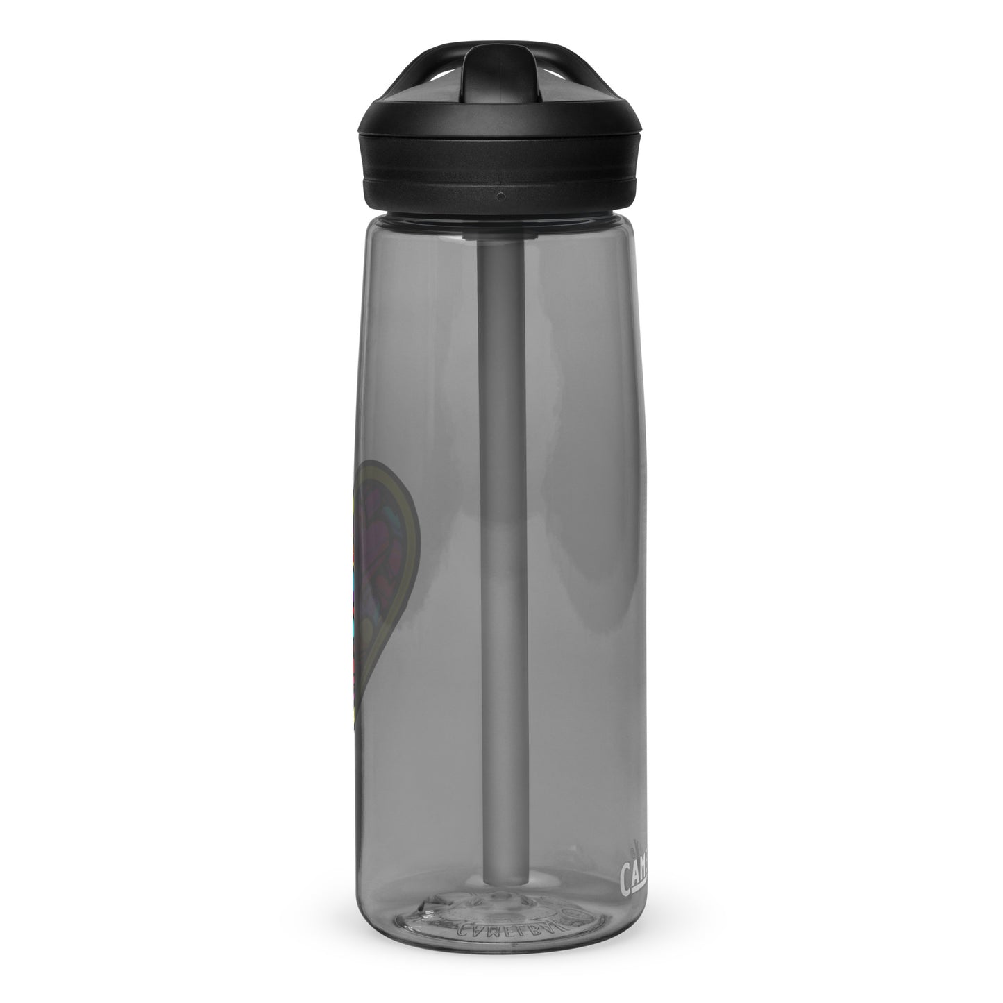 Heart 25oz Sports water bottle