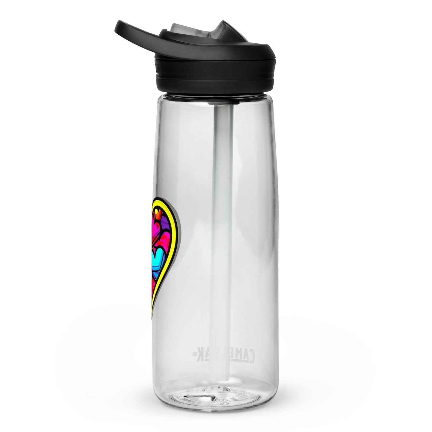 Heart 25oz Sports water bottle