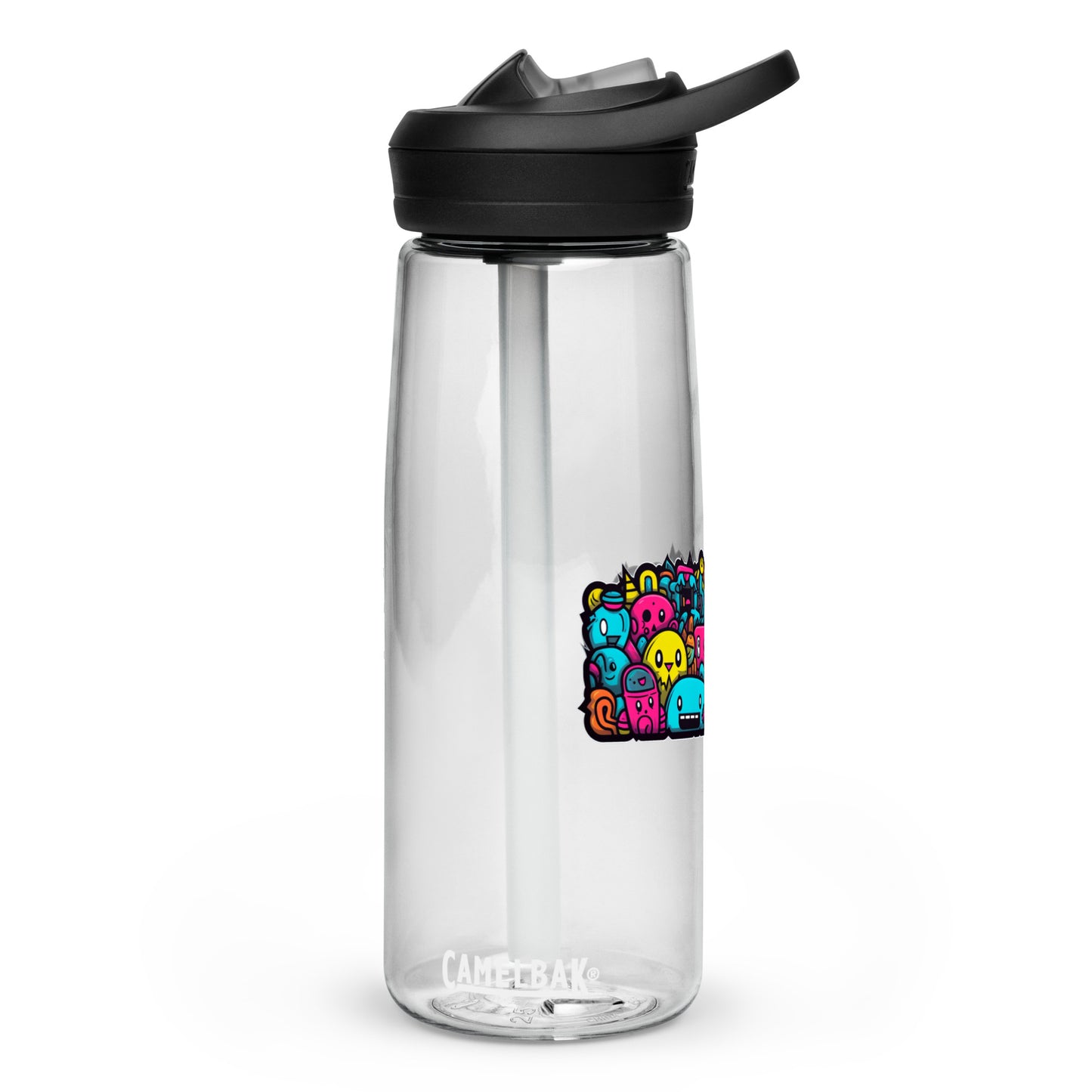 Monster Mural Sports water bottle