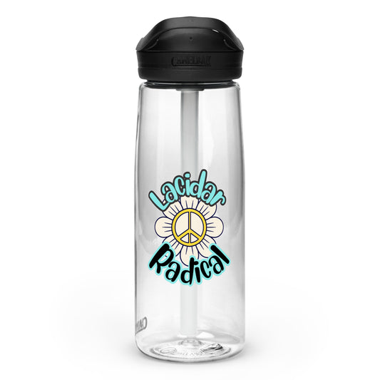 Lacidar peace Sports water bottle