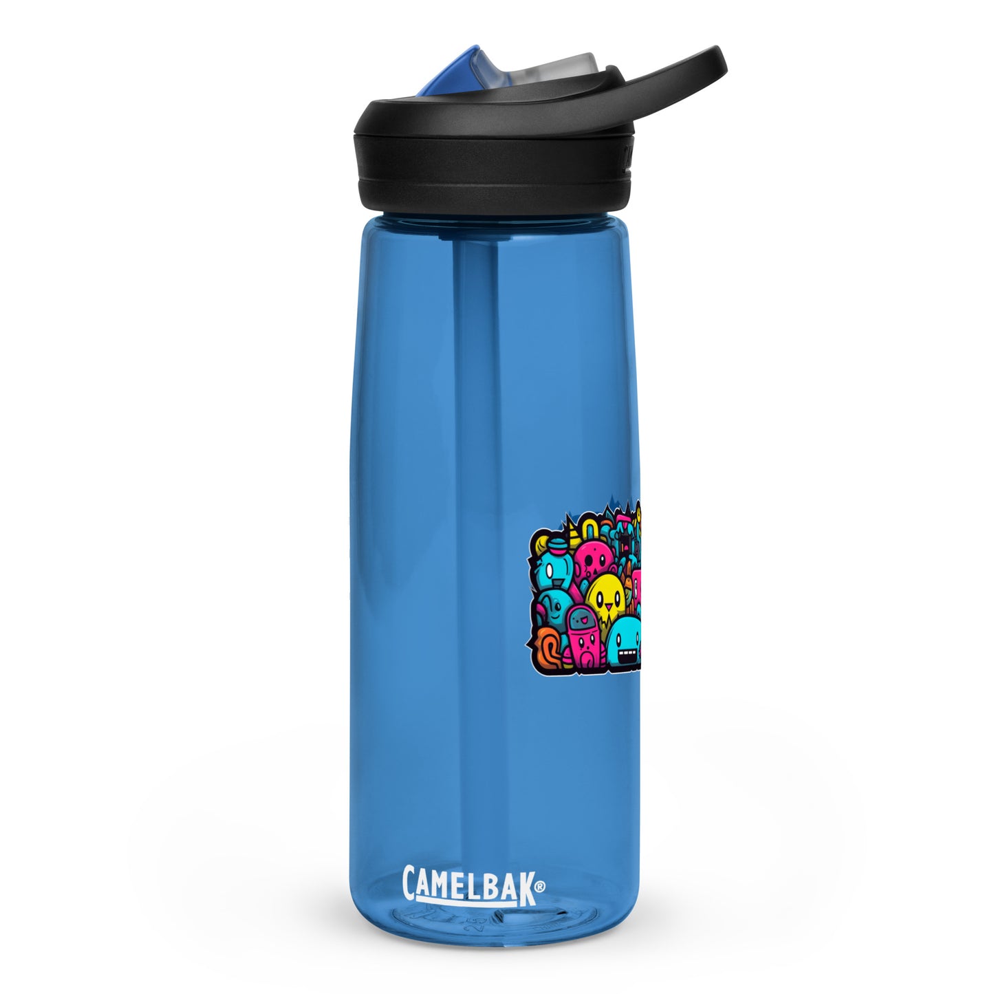 Monster Mural Sports water bottle