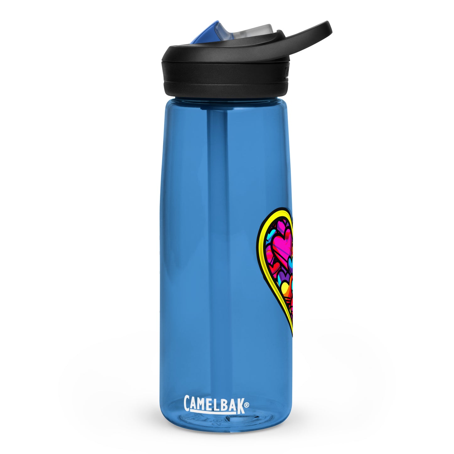 Heart 25oz Sports water bottle