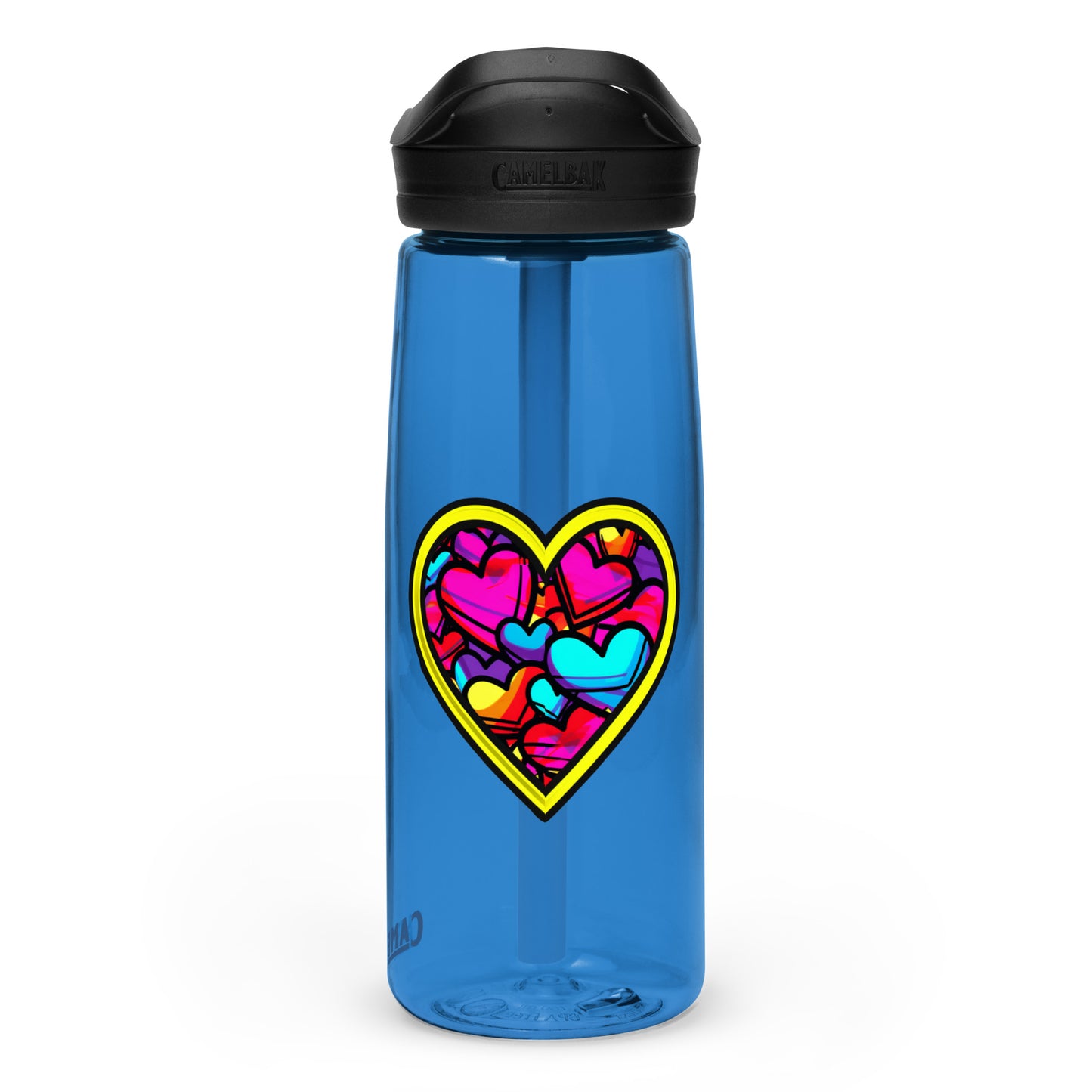 Heart 25oz Sports water bottle