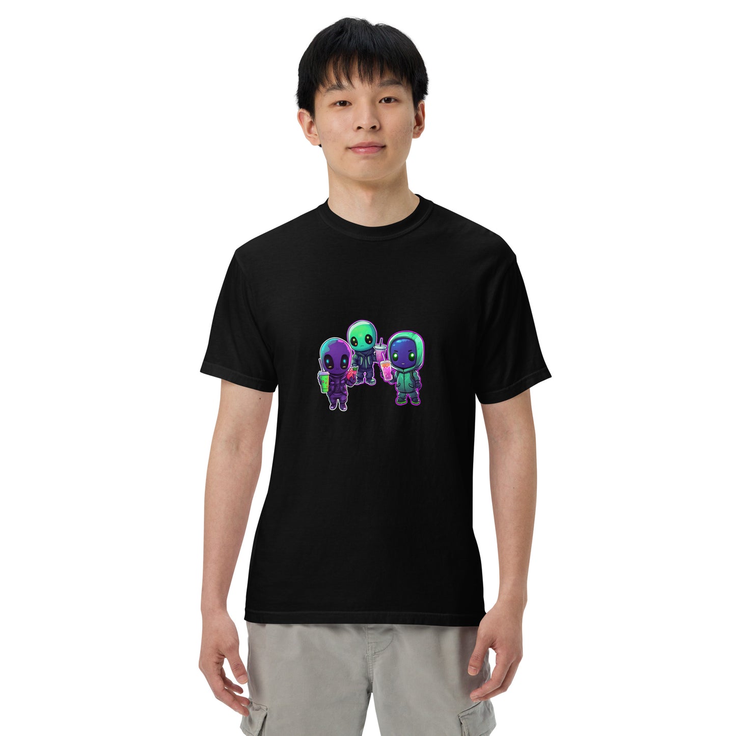 Alien Unisex garment-dyed heavyweight t-shirt