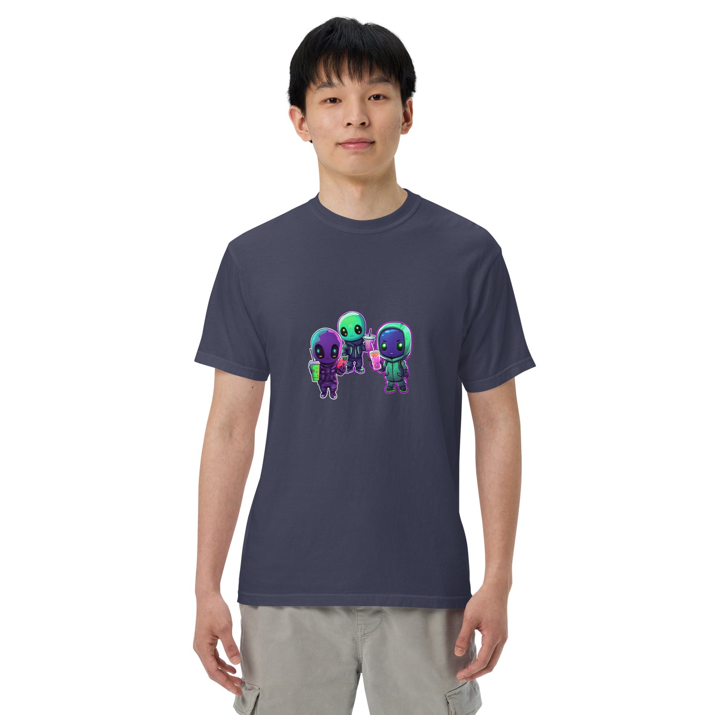 Alien Unisex garment-dyed heavyweight t-shirt