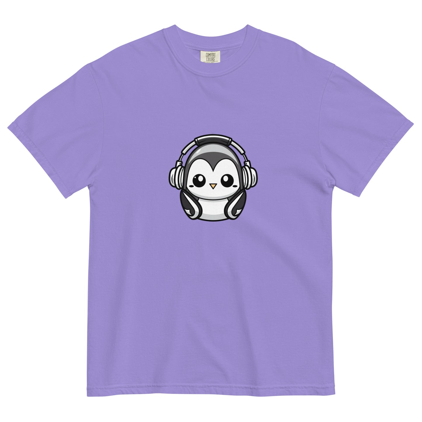 Penguin Unisex garment-dyed heavyweight t-shirt