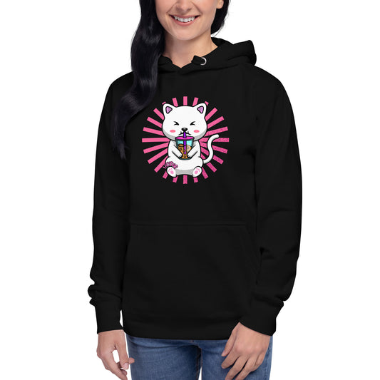 Boba cat Unisex Hoodie