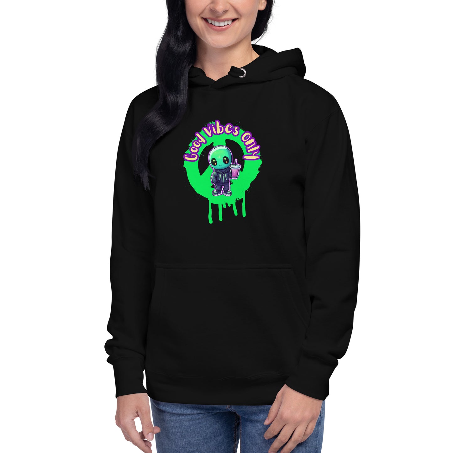 Alien good vibes Unisex Hoodie