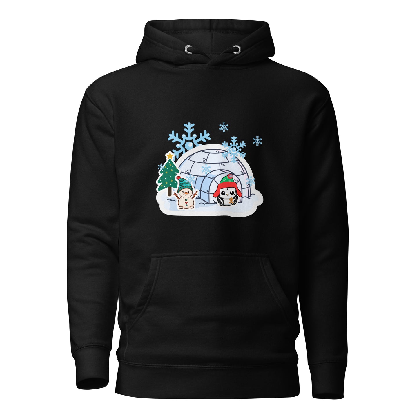 Pengy Christmas Unisex Hoodie