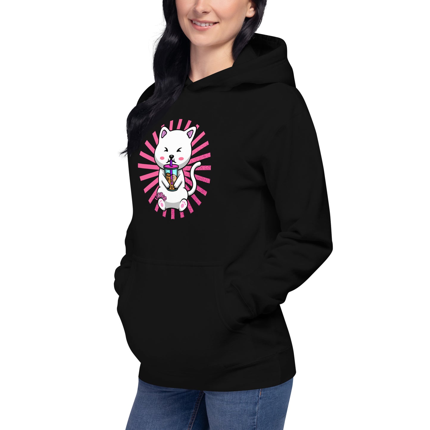 Boba cat Unisex Hoodie