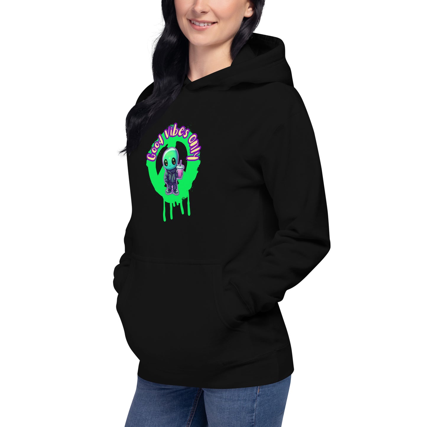 Alien good vibes Unisex Hoodie