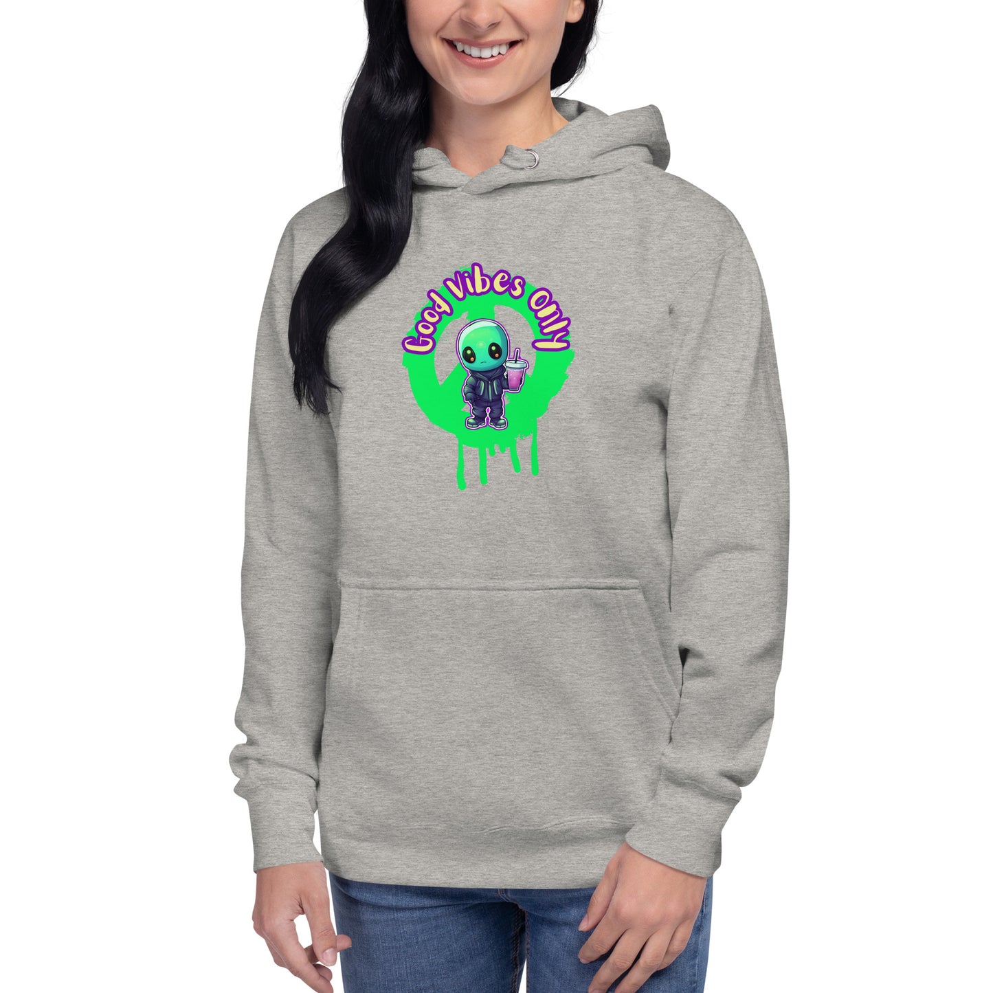 Alien good vibes Unisex Hoodie