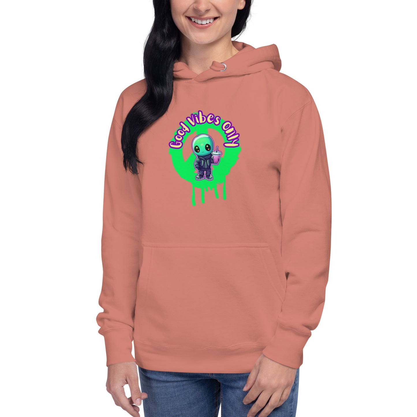 Alien good vibes Unisex Hoodie