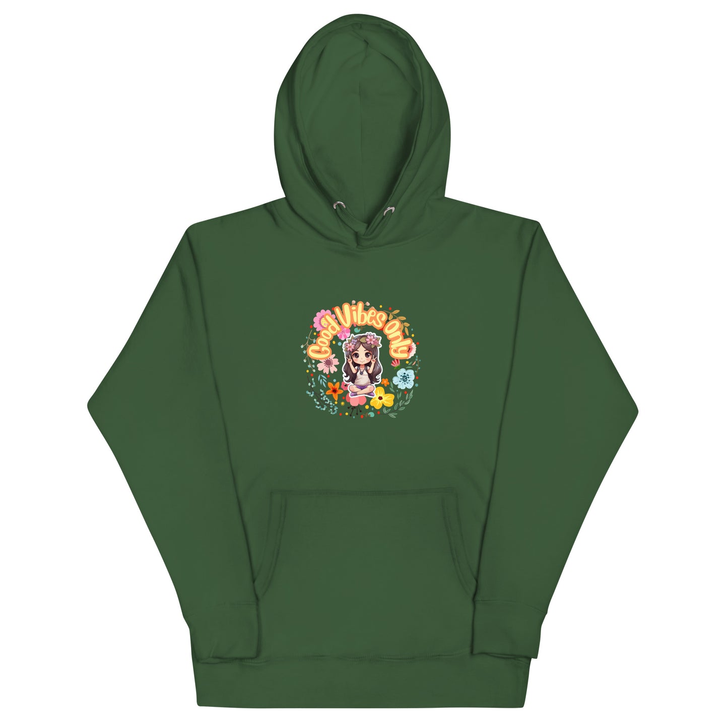 Good Vibes Chibi Unisex Hoodie