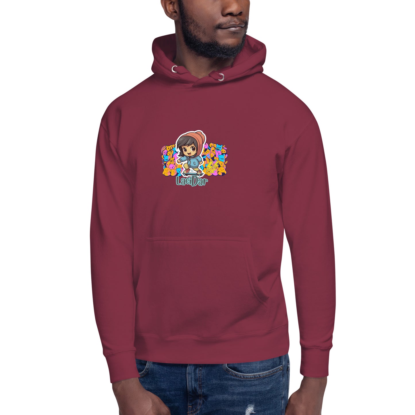 Chibi skate Unisex Hoodie