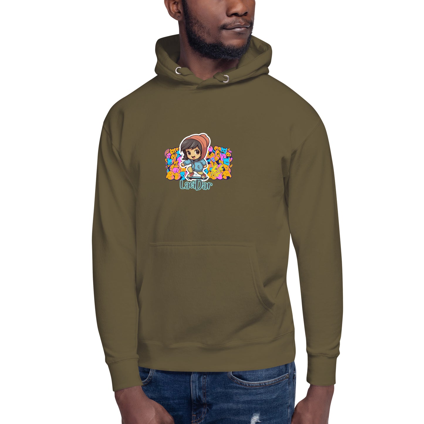 Chibi skate Unisex Hoodie