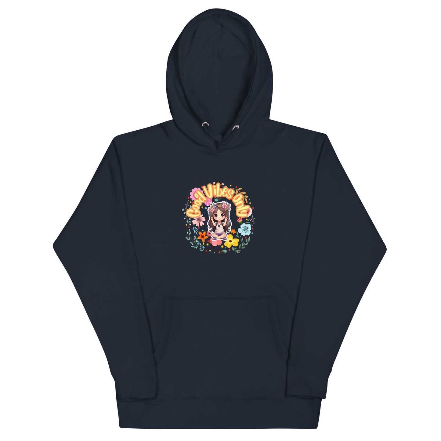 Good Vibes Chibi Unisex Hoodie