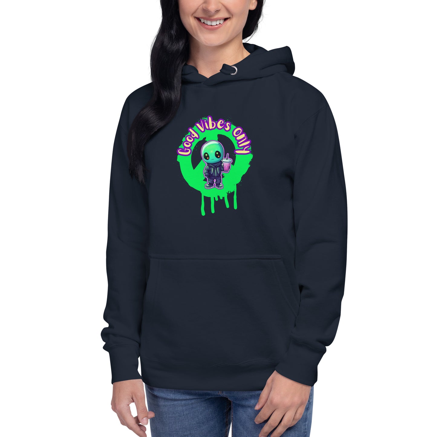 Alien good vibes Unisex Hoodie