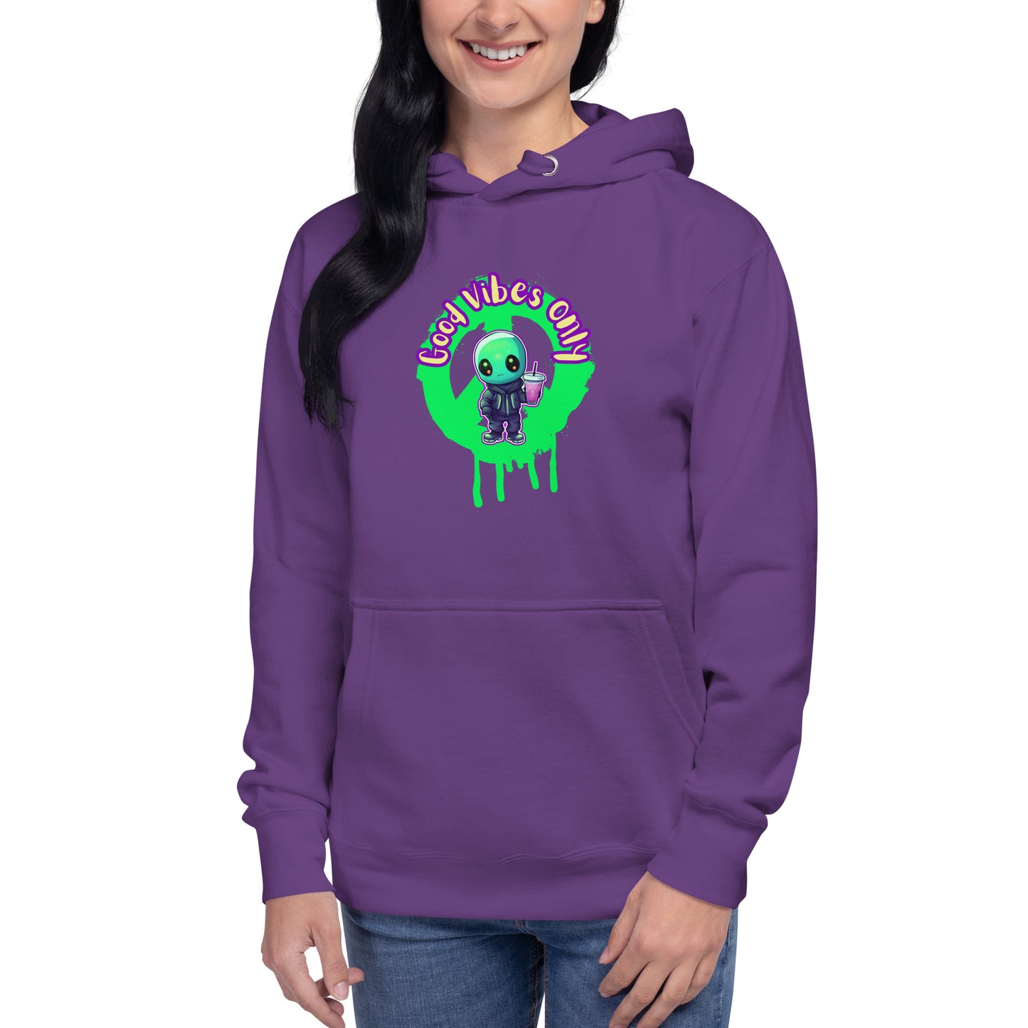 Alien good vibes Unisex Hoodie