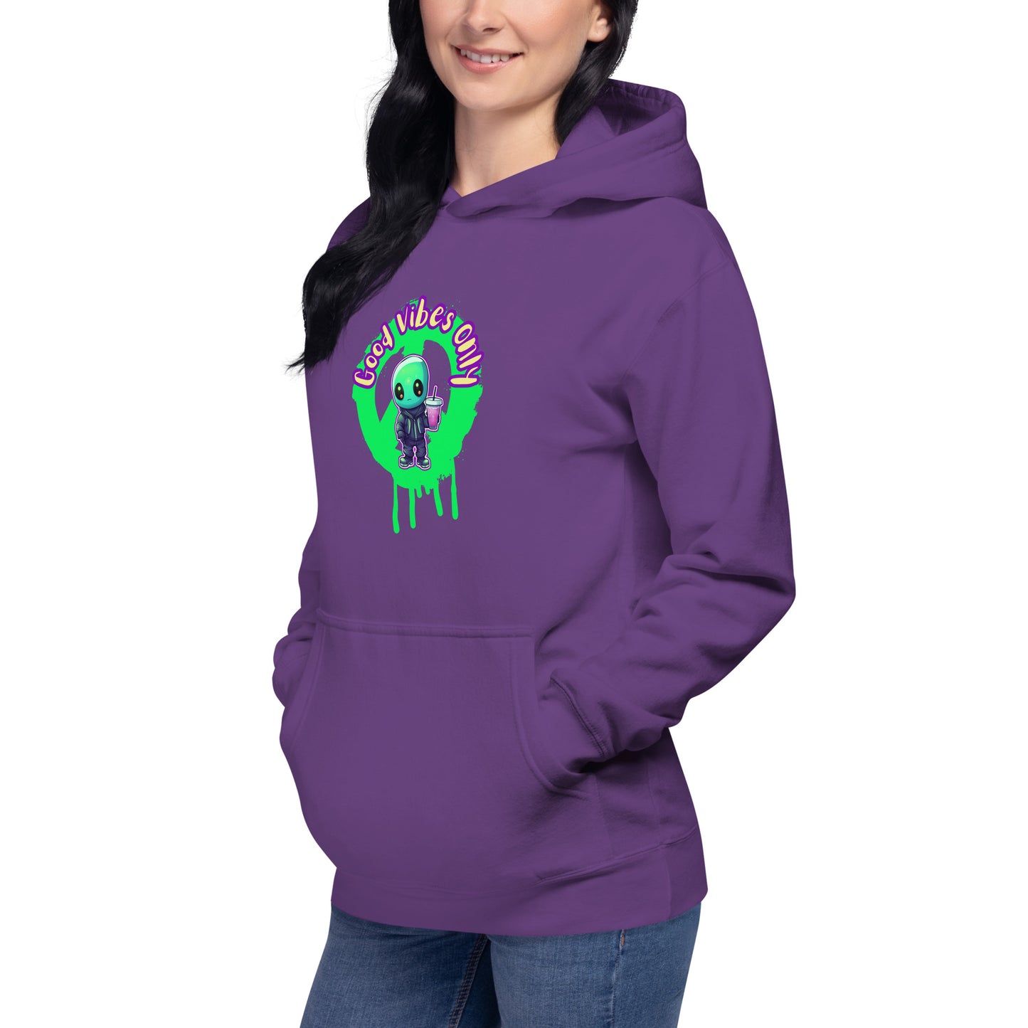 Alien good vibes Unisex Hoodie