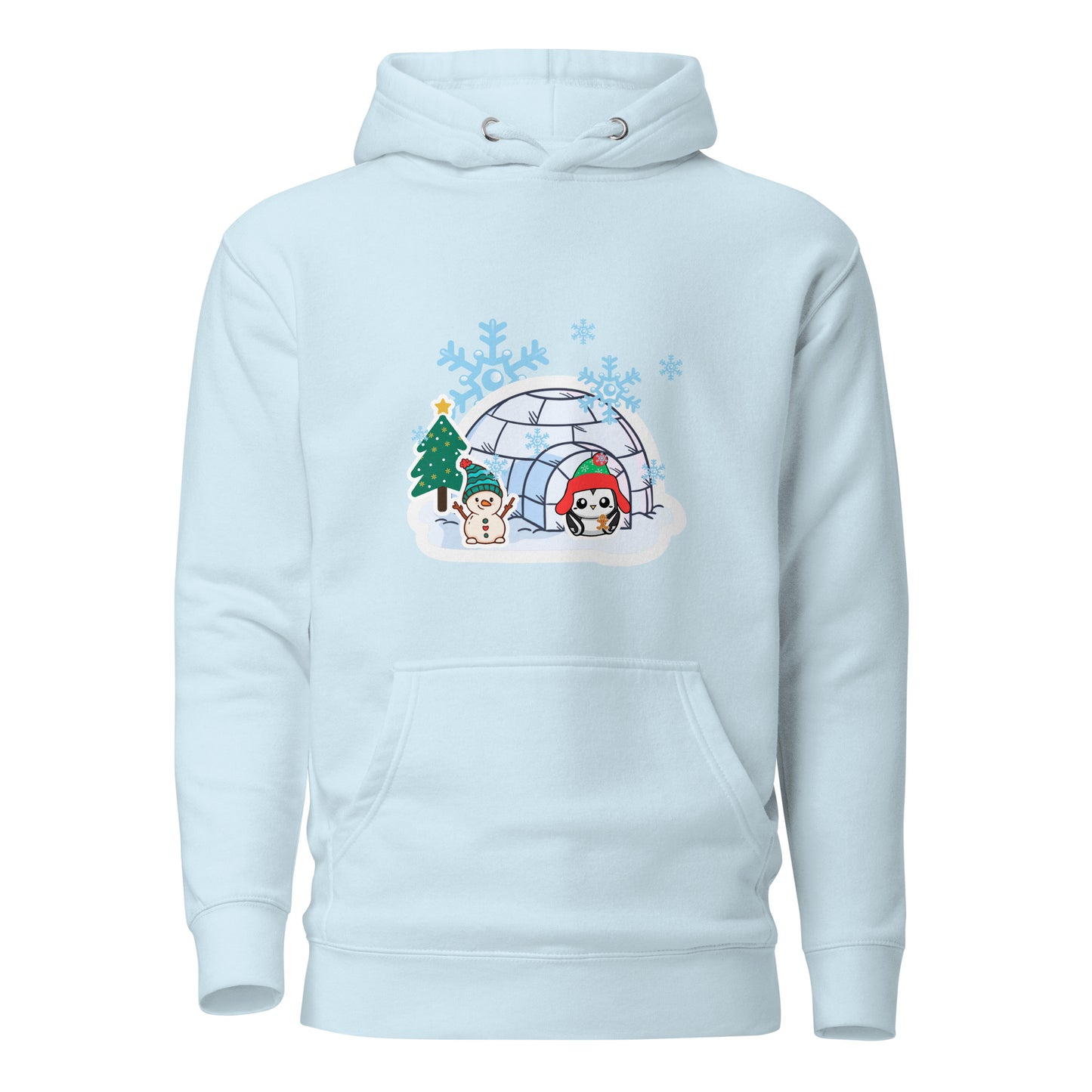 Pengy Christmas Unisex Hoodie