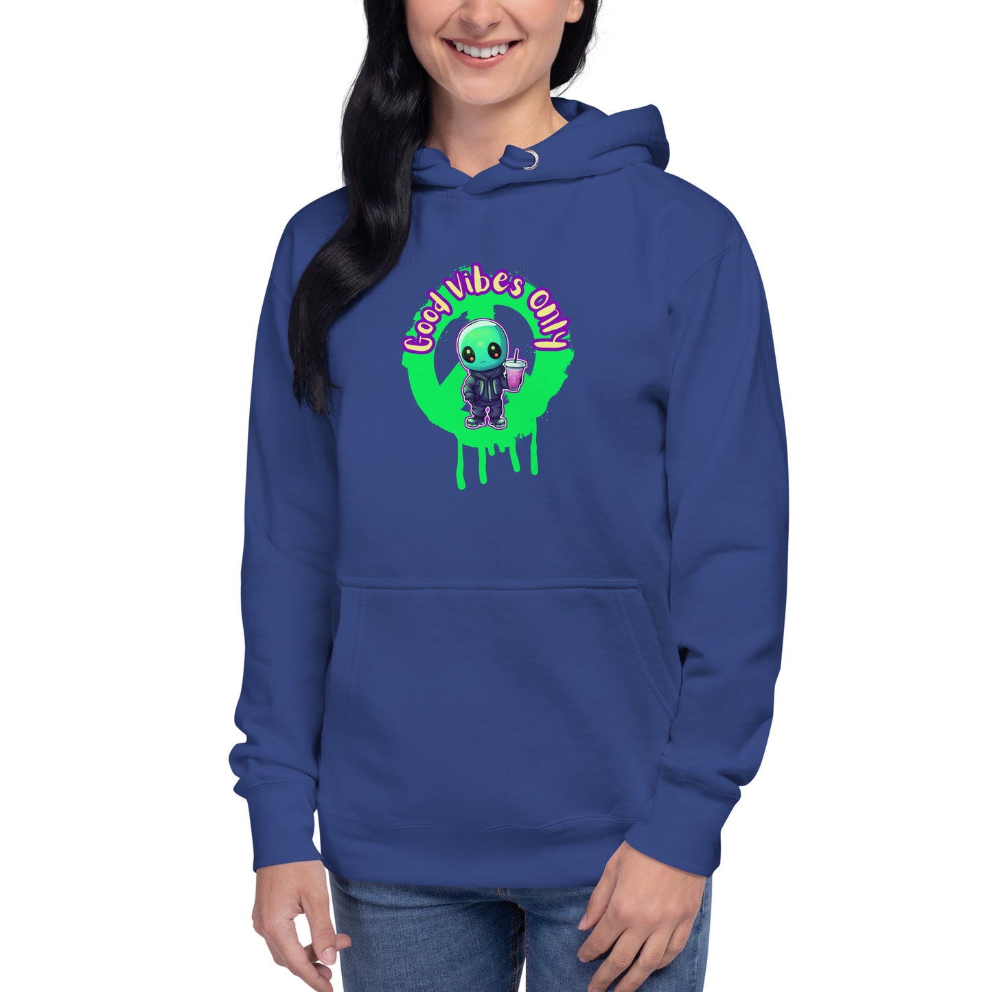 Alien good vibes Unisex Hoodie