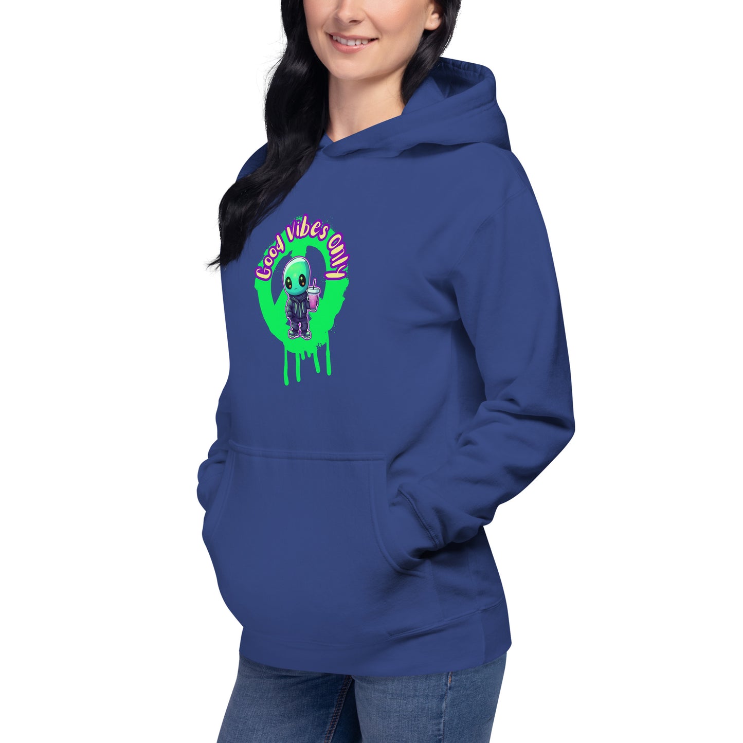 Alien good vibes Unisex Hoodie