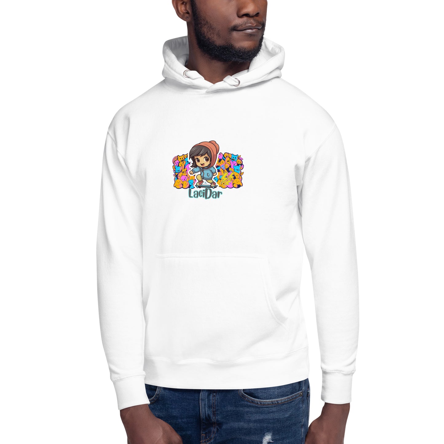 Chibi skate Unisex Hoodie