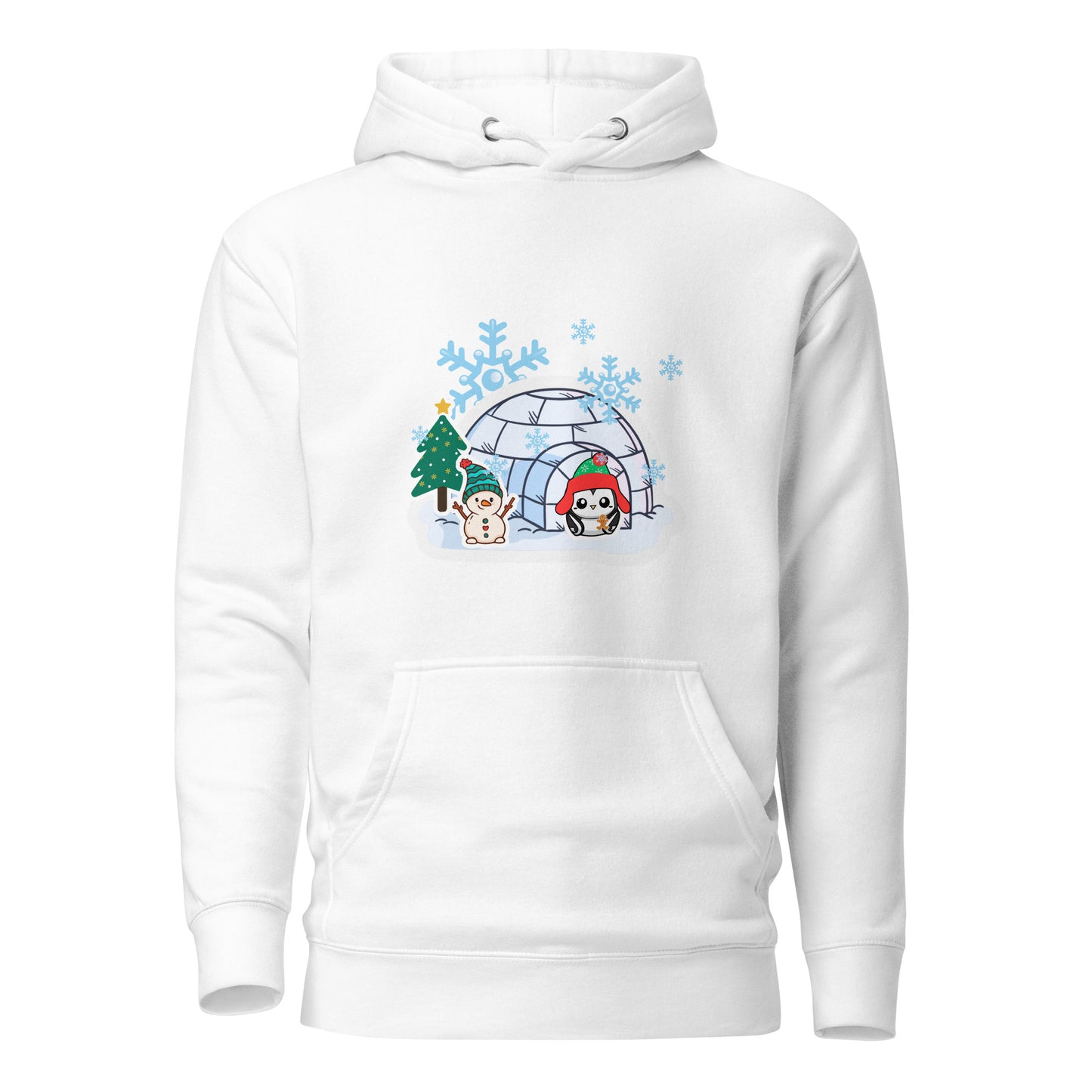 Pengy Christmas Unisex Hoodie