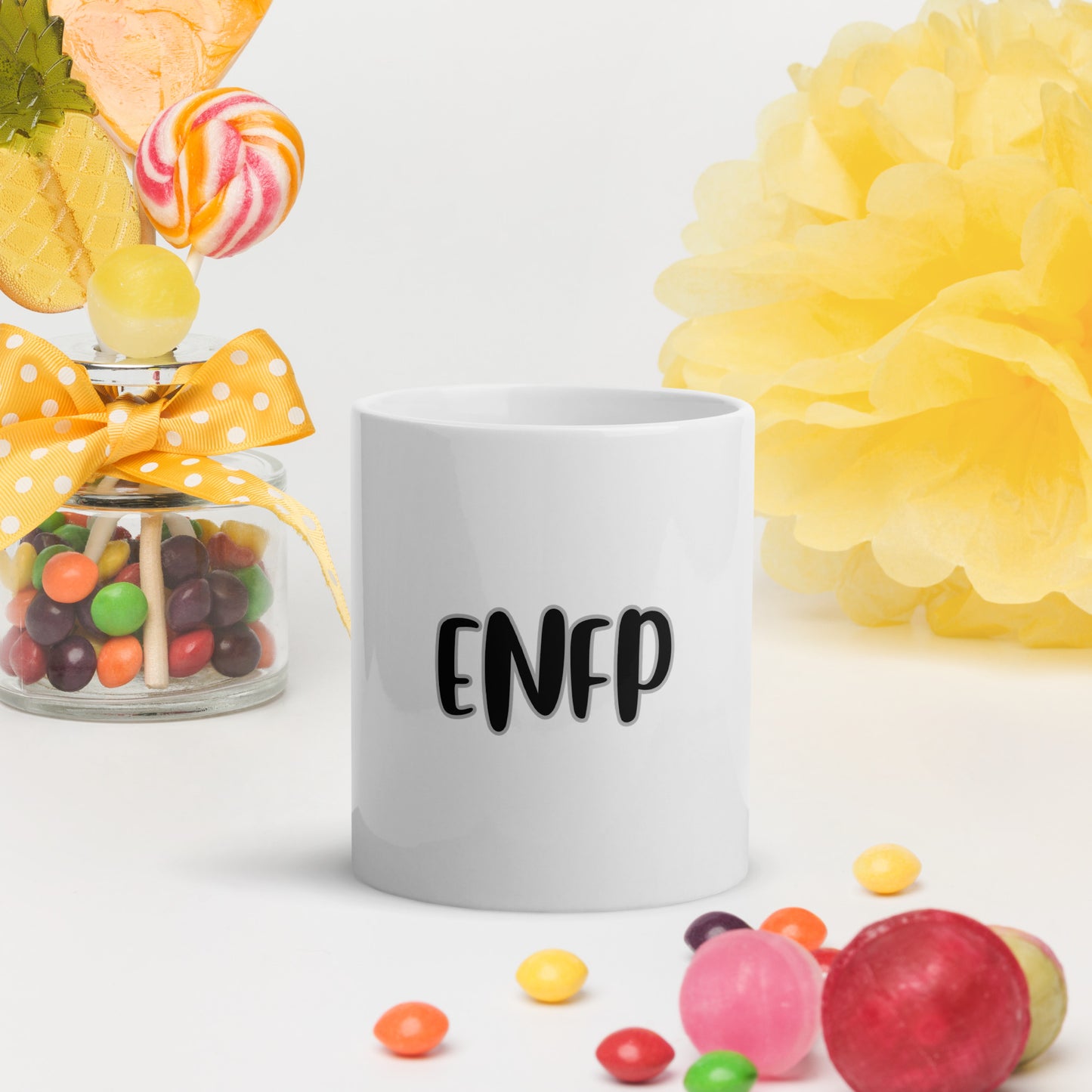 ENFP White glossy mug