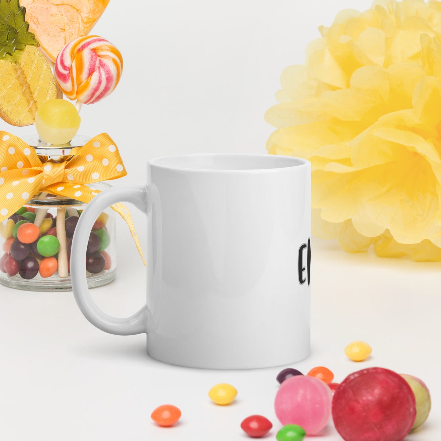 ENFJ White glossy mug