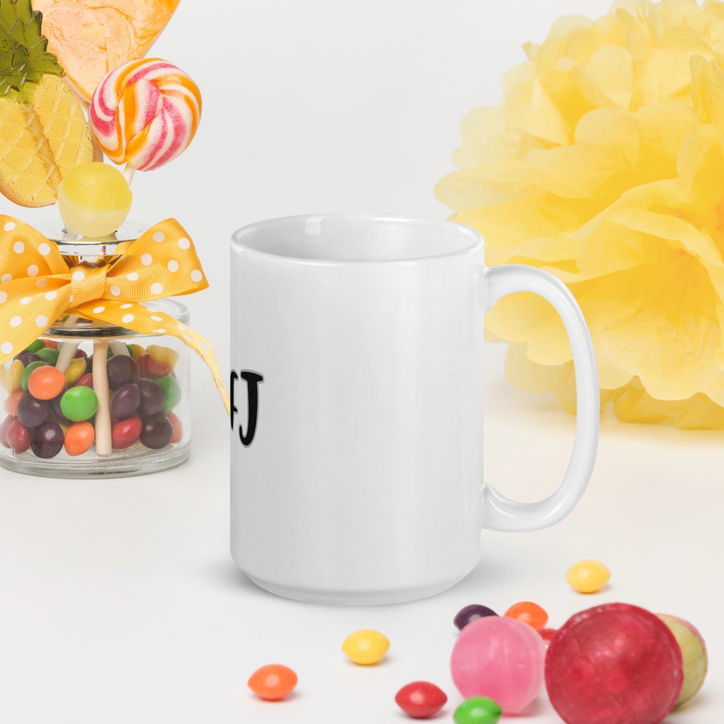 ENFJ White glossy mug