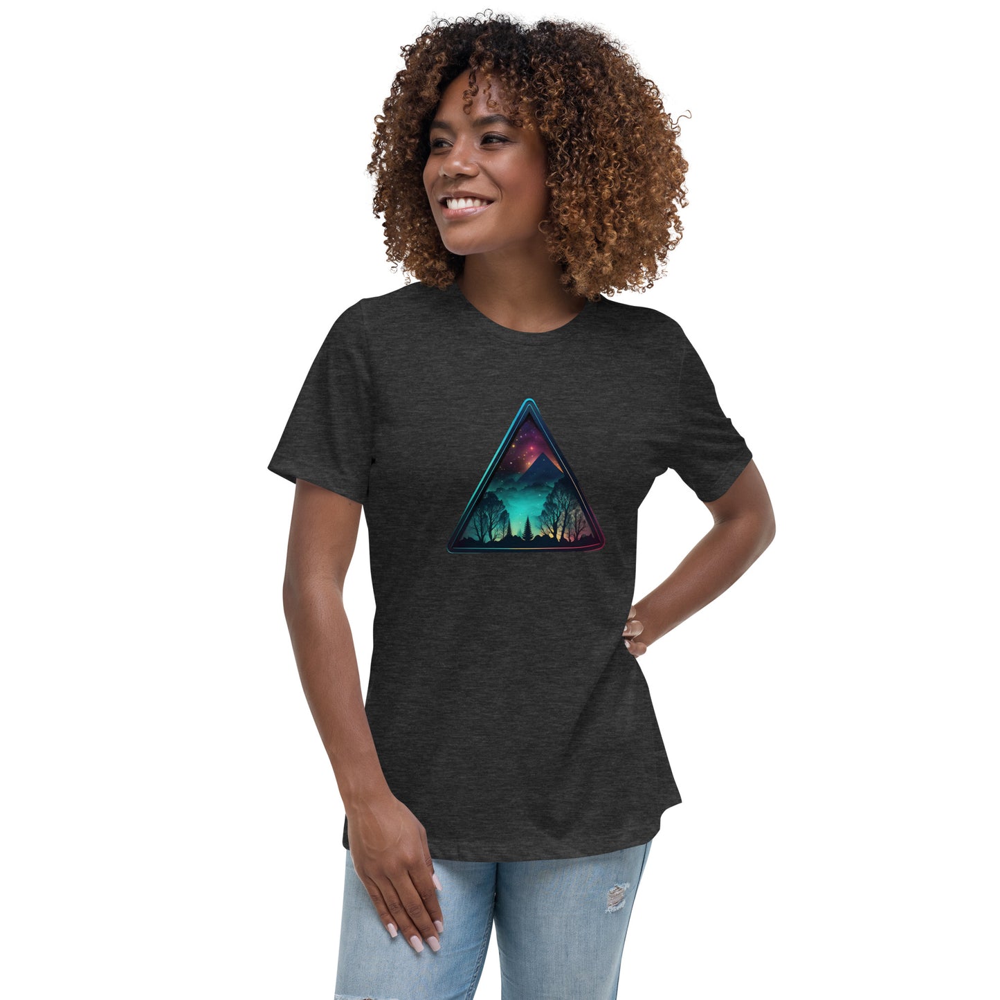 Women's Neon Sky Relaxed T-Shirt