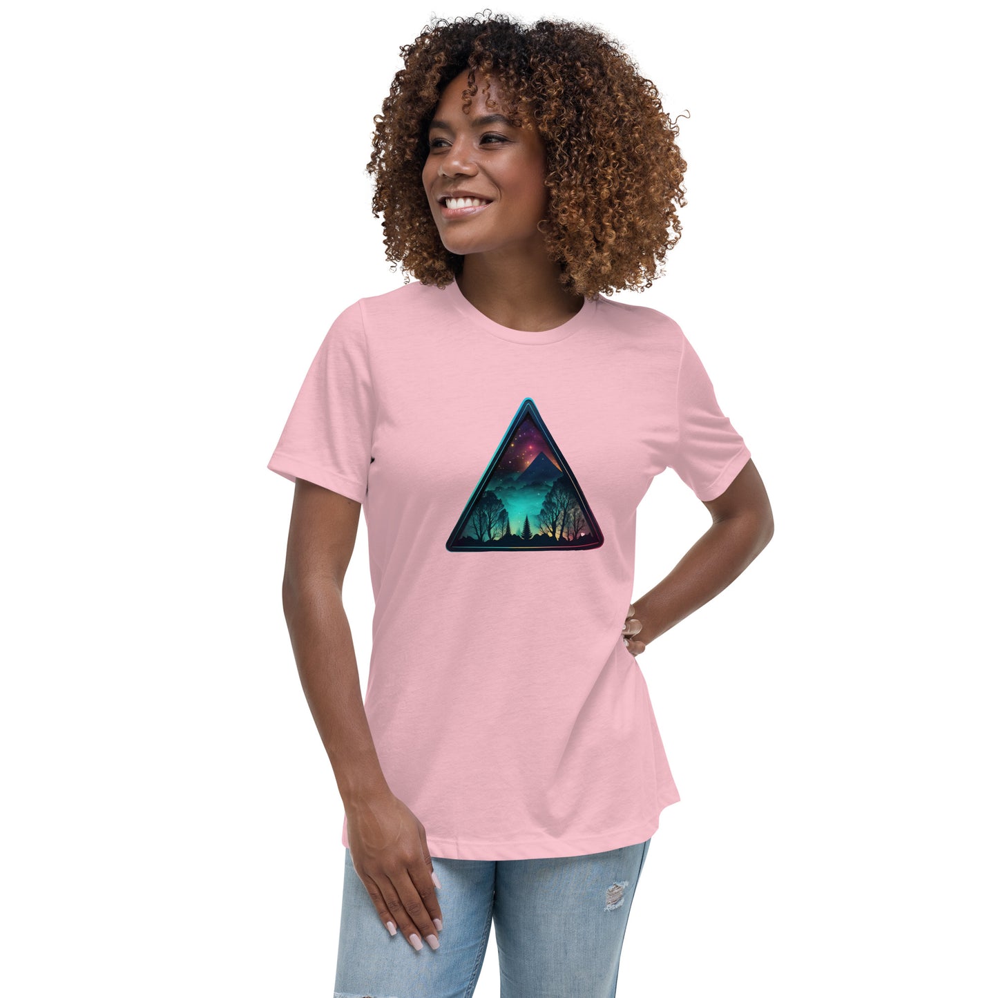 Women's Neon Sky Relaxed T-Shirt