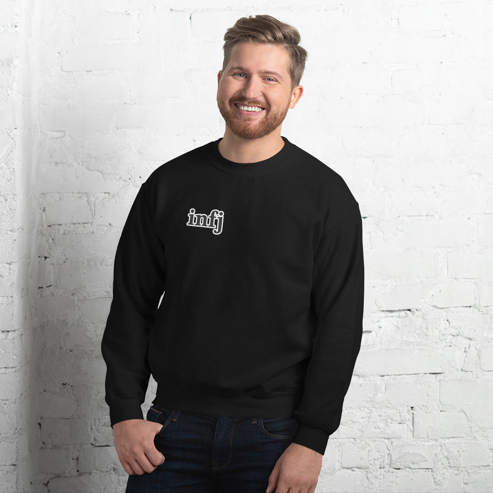 INFJ Mbti Unisex Sweatshirt, Left side